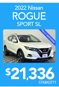 2022 Nissan Rogue Sport SL Stk#43771$21,33