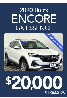 2020 Buick Encore GX Essence Stk#44025 $20,000 