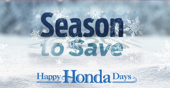 Season To Save | Happy Honda Days
